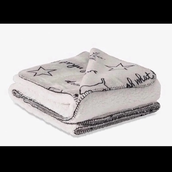 RARE VS PINK Girl power doodle blanket - Picture 2 of 5